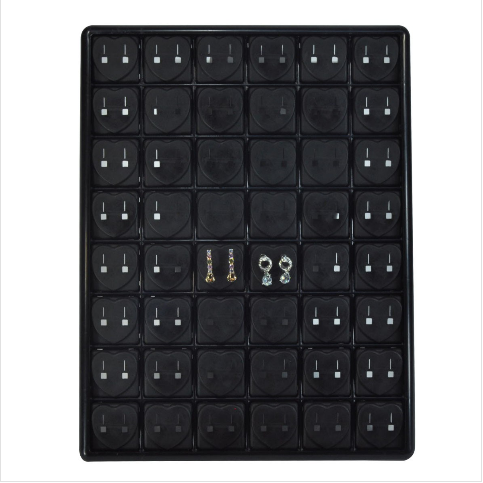 VitrinKutu - Küpe Takı Tablası 32x25 cm Plastik