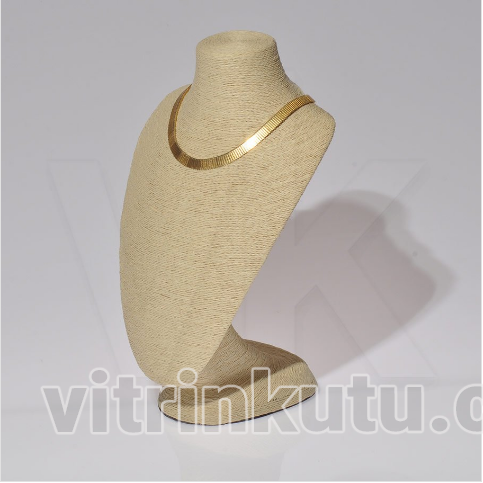 Kuyumcu Manken Standı Oval 22,5x20x35 cm