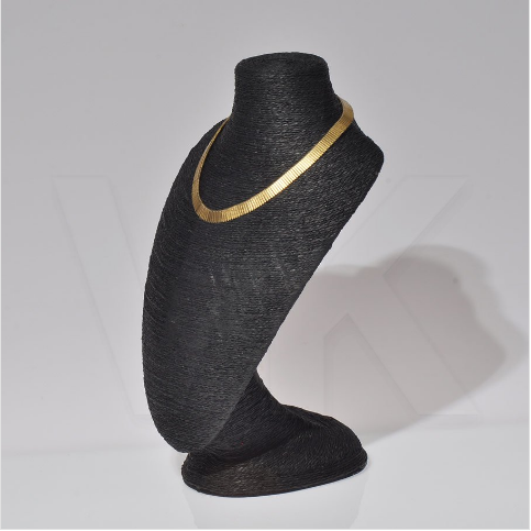 VitrinKutu - Kuyumcu Manken Standı Oval 22,5x20x35 cm