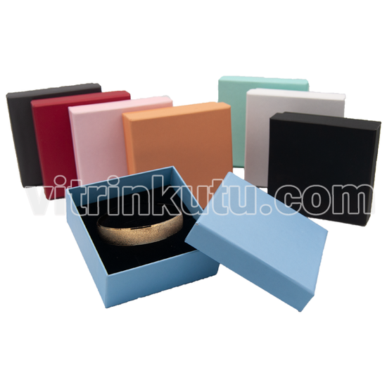 Lüx Karton Kelepçe Kutusu (6'lı) 9x9