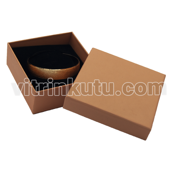 Lüx Karton Kelepçe Kutusu (6'lı) 9x9