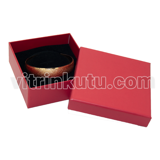 Lüx Karton Kelepçe Kutusu (6'lı) 9x9