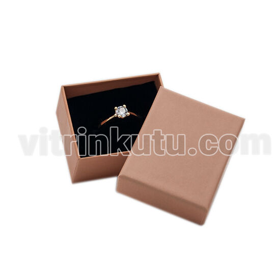 Lüx Karton Yüzük Kutusu (12 li Paket)