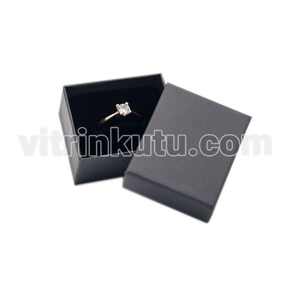 Lüx Karton Yüzük Kutusu (12 li Paket)