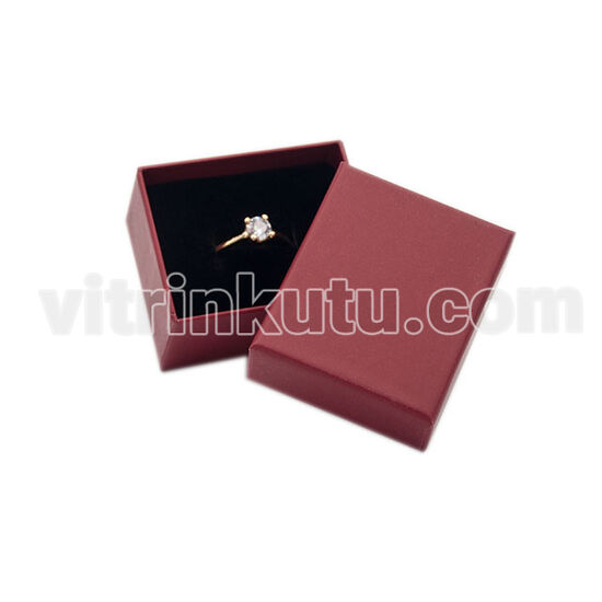 Lüx Karton Yüzük Kutusu (12 li Paket)