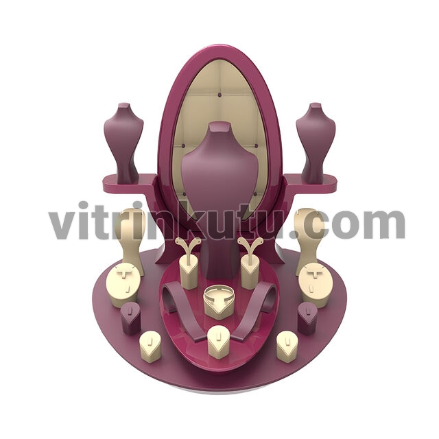 Poseidon Kuyumcu Vitrin Mücevher Standı - 1