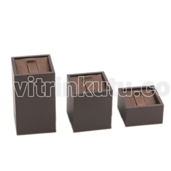 PVC Cilalı Yüzük Standı 3 Boy