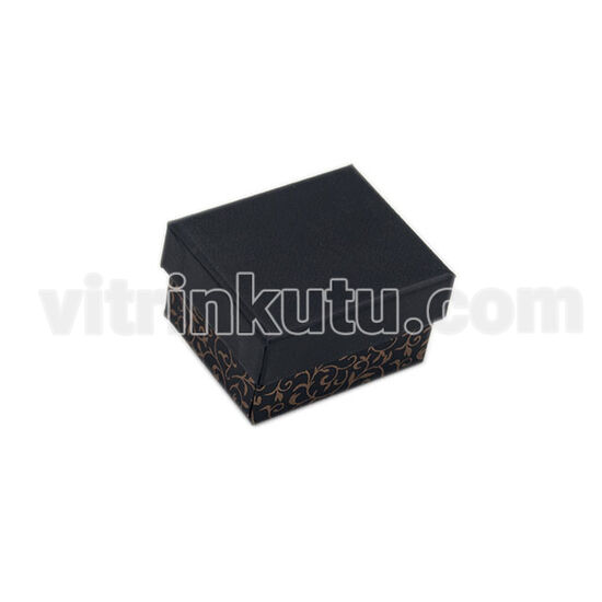 Sarmaşık Desenli Yüzük Kutusu 5,5x6,5 (12'li)