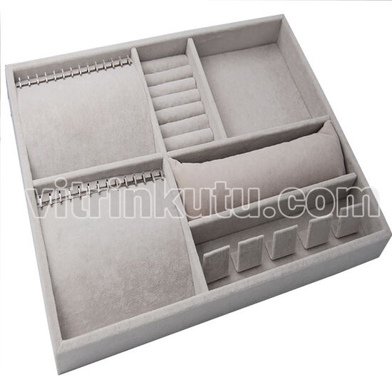 Süet Çoklu Organizer Tabla