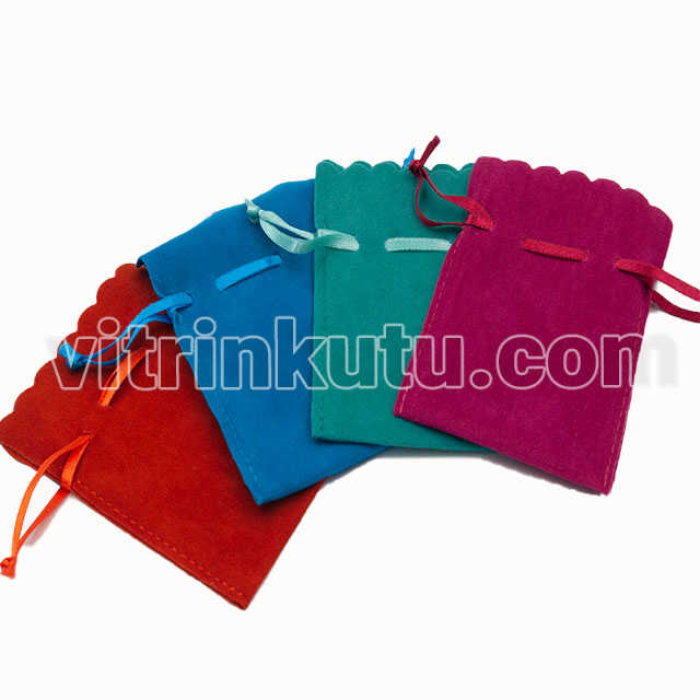 Süet Kese Renkli (100 Lü)