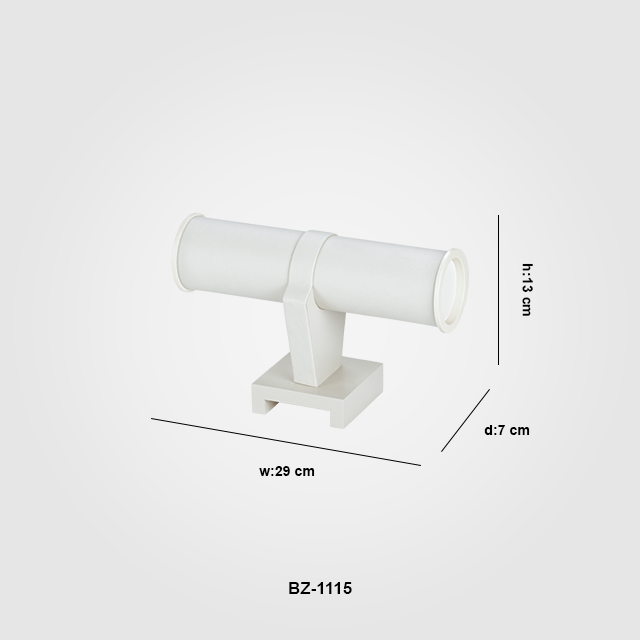 VitrinKutu - Tek Katlı T Bilezik Aksesuar Standı BZ-1115