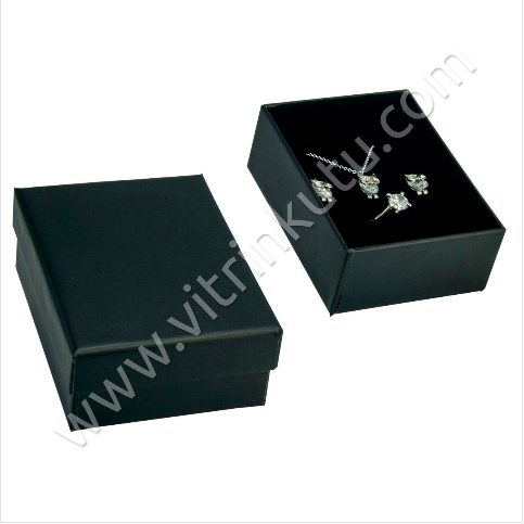 VitrinKutu - Üçlü Set Kutusu Karton 6x8 cm 12'li Paket