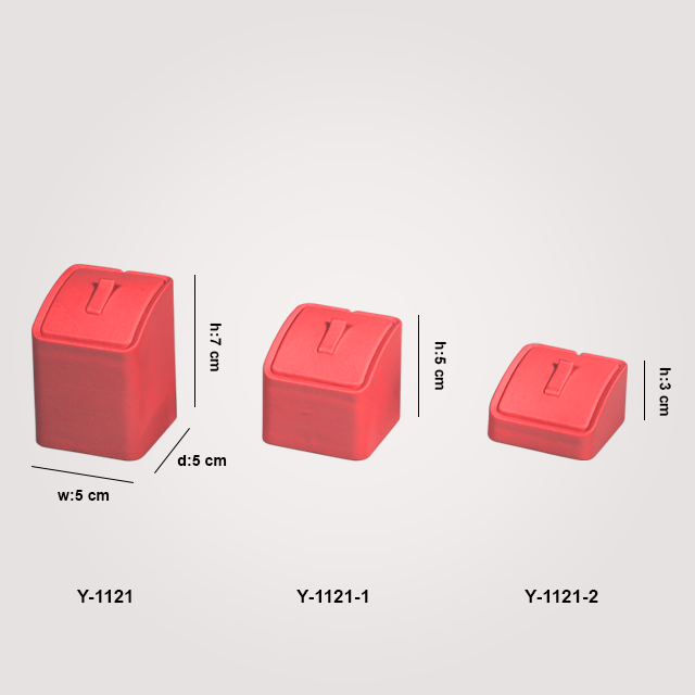 VitrinKutu - Yüzük Standı Tırnaklı 3 Boy Y-1121