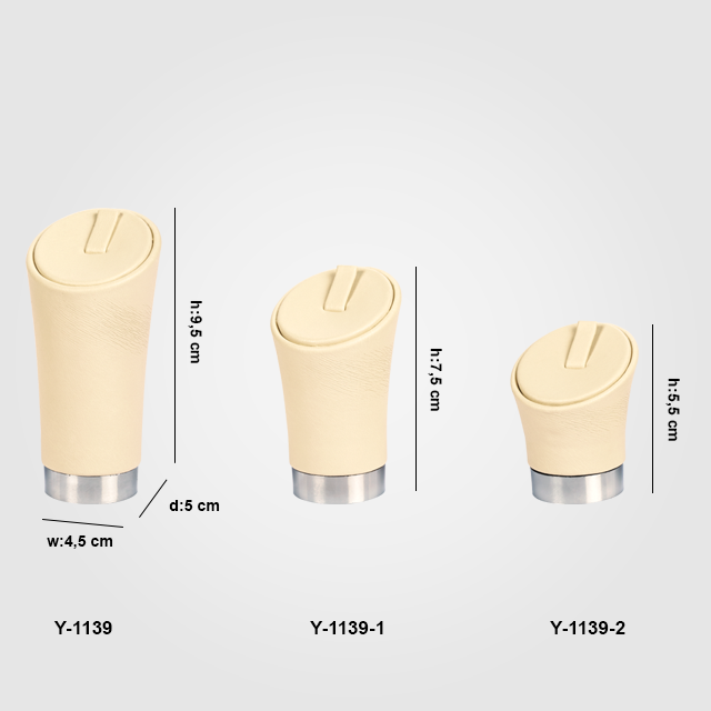 VitrinKutu - Yüzük Standı Tırnaklı 3 Boy Y-1139