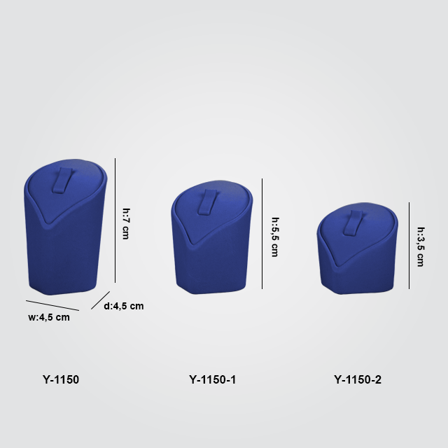 VitrinKutu - Yüzük Standı Tırnaklı 3 Boy Y-1150