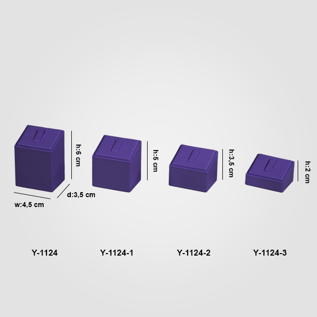 VitrinKutu - Yüzük Standı Tırnaklı 4 Boy Y-1124