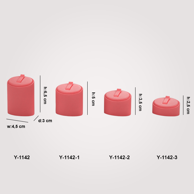VitrinKutu - Yüzük Standı Tırnaklı 4 Boy Y-1142