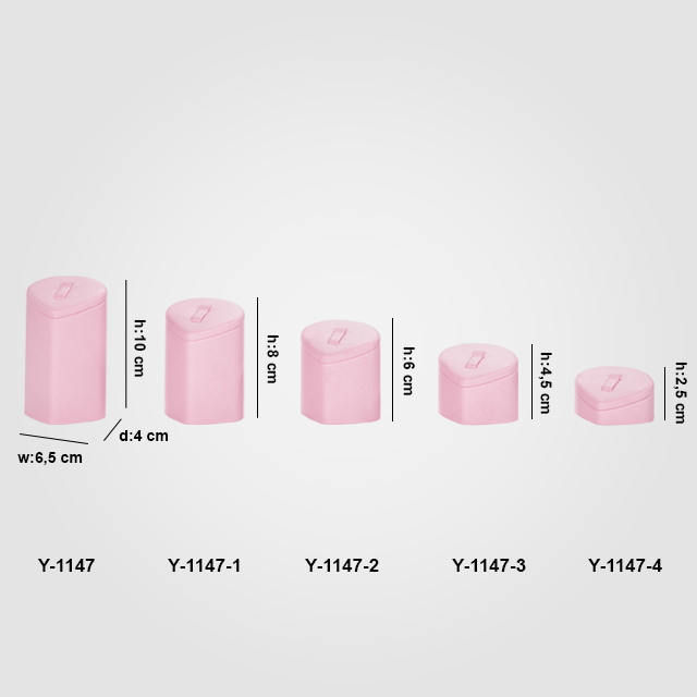 VitrinKutu - Yüzük Standı Tırnaklı 5 Boy Y-1147